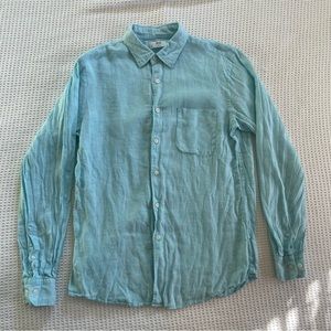 Mens Uniqlo Button Down Shirt Size Medium
